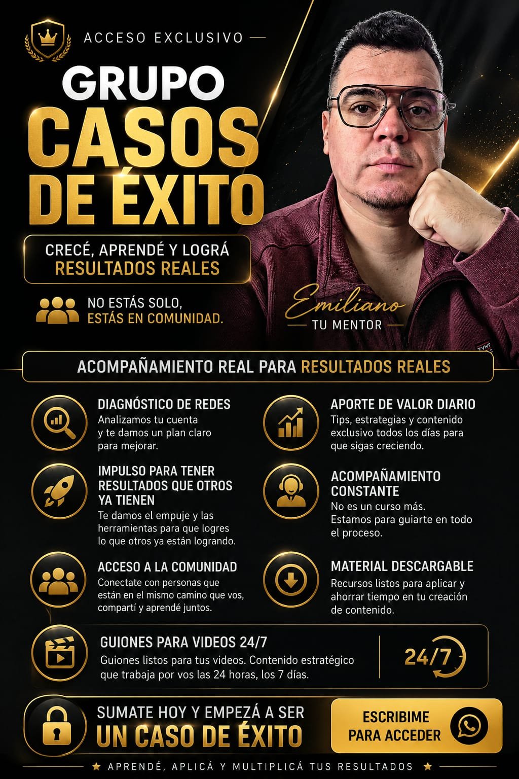 Grupo Casos de Éxito — Emiliano Castro